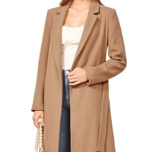 Reformation Barton Tan Coat